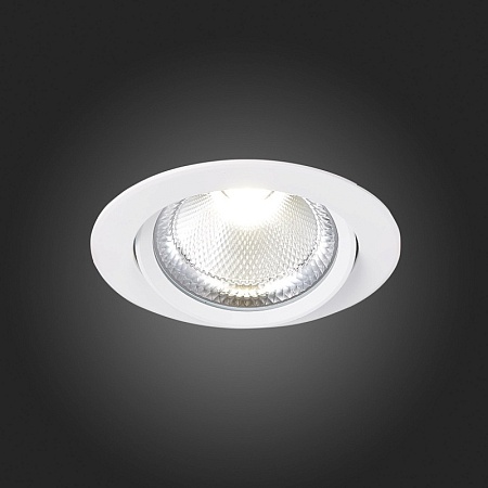 Св-к встр. Белый LED 1*24W 4000K 1 800Lm Ra80 36° IP20 D138xH88 220-240V ST211.548.24.36 - фото