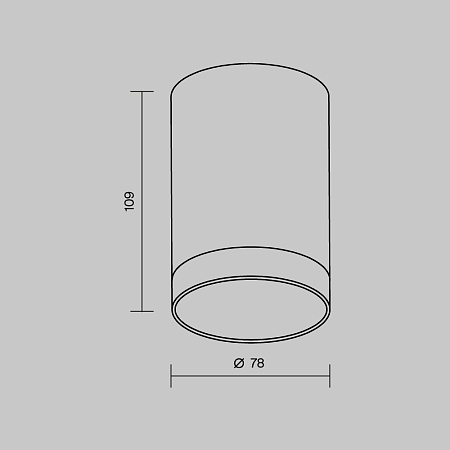 Потолочный светильник Outdoor O500CL-L10W3K - фото