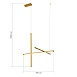 Светильник подвесной ST-Luce Матовое золото LED 1*37W 3000K SL6207.213.37 - фото