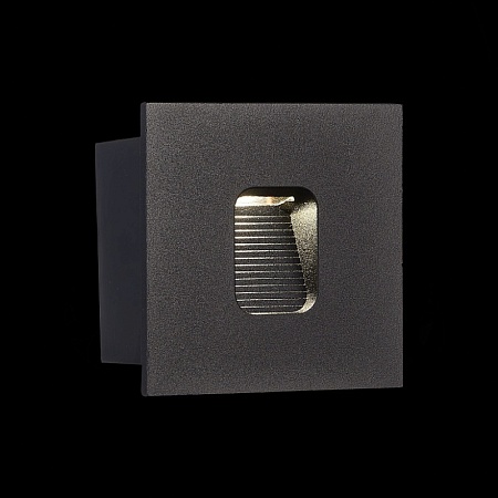 Светильник уличный настенный ST-Luce Черный LED 1*1W 4000K SL9501.441.01 - фото