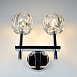 Бра Boule De Cristal Double Sconce Chrome Imperiumloft 156049-22 - фото