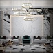 10135/5 Gold Подвесной светильник LOFT IT Crystal ring - фото