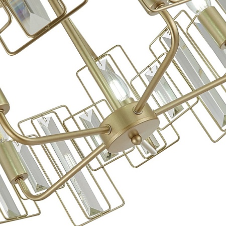 Светильник подвесной Шампань/Прозрачный E14 5*40W SLE103403-05 - фото