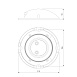 Светильник для парковки светодиодный Park серый 35167/S серый Elektrostandard - фото