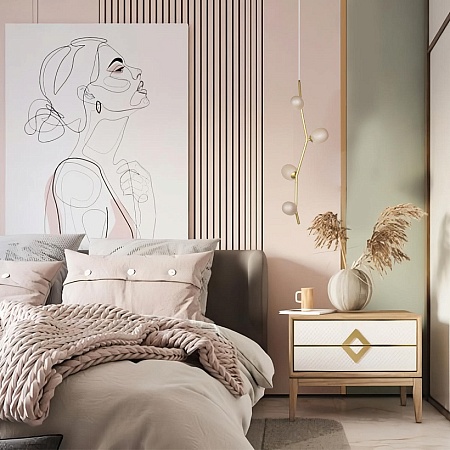 10212/4P Gold Подвесной светильник LOFT IT Sakura - фото