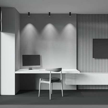 Потолочный светильник Technical FOCUS LED C056CL-L12B4K-W-D-B - фото