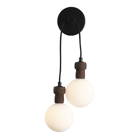 Светильник настенный ST-Luce Черный/Белый G9 2*5W 4000K SL6226.411.02 - фото