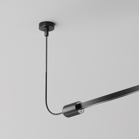 Ввод питания боковой Flarity черный - фото