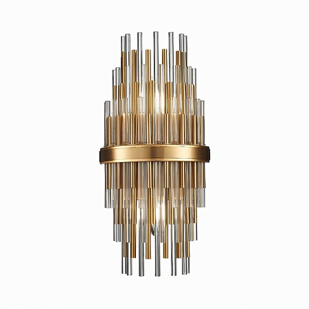 Бра ST-Luce Латунь/Прозрачный, Латунь E14 2*40W SL1628.301.02 - фото