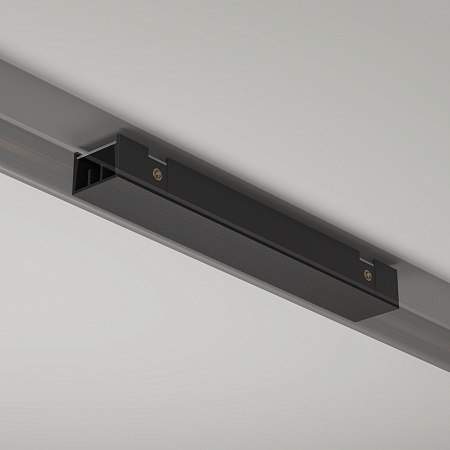 Коннектор питания прямой Basity, черный - фото