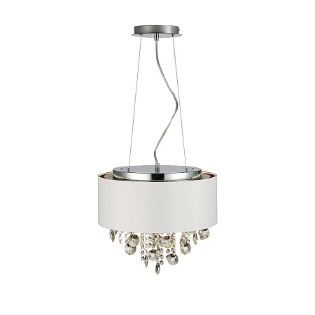 Светильник подвесной ST-Luce Хром/Белый, Золотистый, Прозрачный E14 4*40W SL1350.503.04 - фото