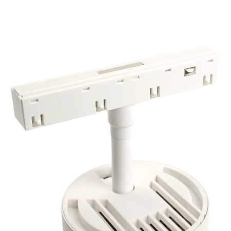 Светильник Feron AL119 трековый магнитный под лампу GX53 230В, белый - фото