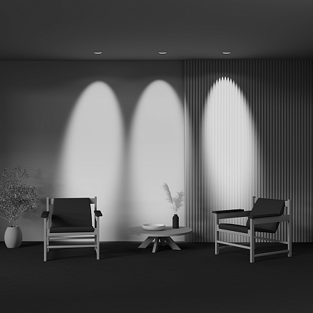 Встраиваемый светильник Technical DL105-12W3K-W - фото