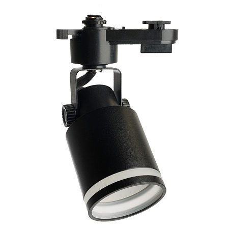 Светильник Feron AL188 трековый однофазный на шинопровод под лампу GU10, черный - фото
