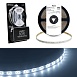 Светодиодная LED лента Feron LS606, 60SMD(5050)/m 14.4W/m 12V 3m 6500К с адаптером с вилкой в комплекте - фото