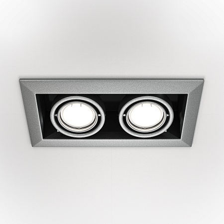 Встраиваемый светильник Technical Metal Modern DL008-2-02-S - фото
