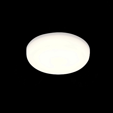 Св-к встр. Белый LED 1*16W 4000K 1 380Lm Ra80 180° IP44 D120xH20 85-265V ST700.548.16 - фото