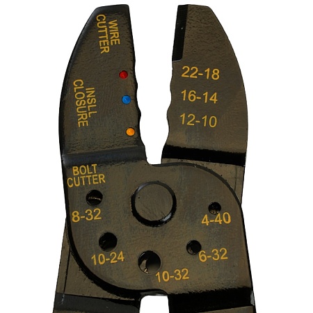 WSC-008 Пресс клещи многофункциональные: обрезка, обжим, снятие изоляции (от 0,75 до 6 мм2) - фото