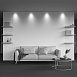 Встраиваемый светильник Technical Round DL058-12W4K-TRS-BS - фото