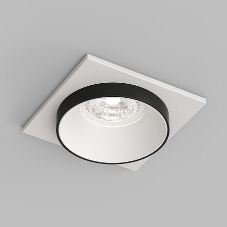 DK2402-BK Встраиваемый светильник, IP 20, 50 Вт, GU10, черный, алюминий - фото