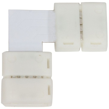 Комплект L коннекторов  с соединителем для светодиодной ленты (5050/10мм), LD185 - фото