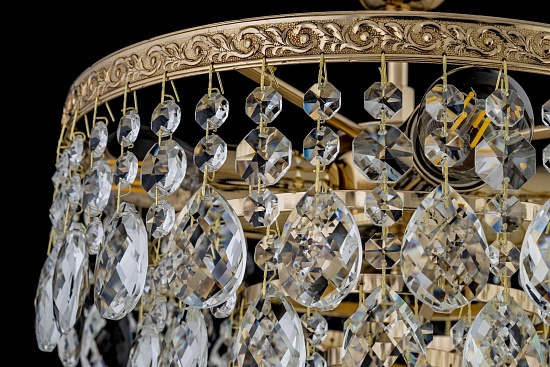 Потолочная люстра Arti Lampadari Elite Castellana E 1.3.30.608 G - фото
