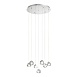 Светильник подвесной ST-Luce Хром/Прозрачный с пузырьками воздуха LED 7*3W 3000K SL6017.101.07 - фото