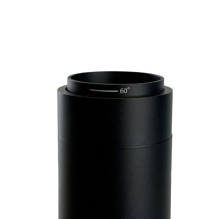 Светодиодный светильник Feron AL137 трековый однофазный на шинопровод 20W 4000K черный, изменяемый угол освещения 15-60град - фото