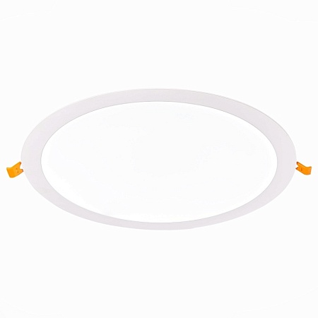 Св-к встр. Белый LED 1*24W 4000K 1 848Lm Ra80 110° IP20 D300xH8 90-265V ST209.548.24 - фото