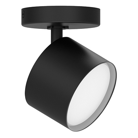 Светильник Feron ML211 настенно-потолочный под лампу GX53, черный - фото