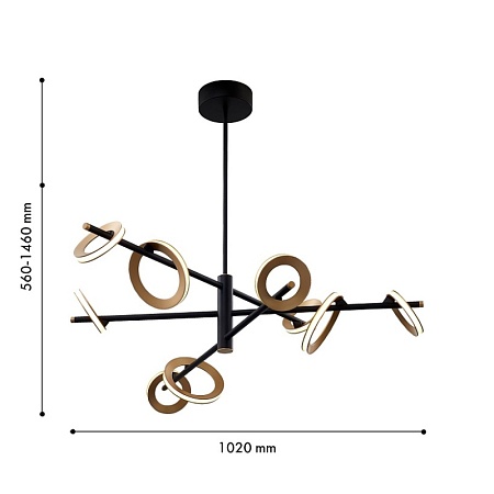Потолочная люстра Favourite 4322-9P - фото