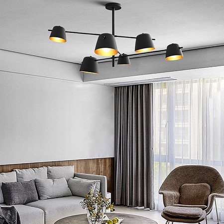 Люстра Goda Black Imperiumloft 151692-26 - фото