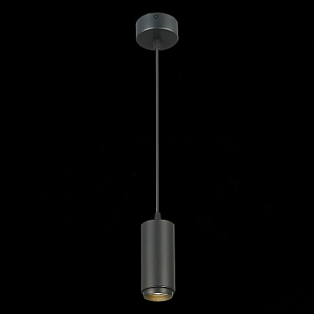 Светильник подвесной Zoom Черный LED 1*10W 4000K 1 000Lm Ra>80 15-60° IP20 D59xH130 170 ST600.443.10 - фото