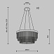 Подвесной светильник Maytoni MOD486PL-L38BSK - фото