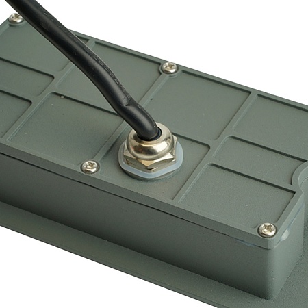 Светодиодный светильник Feron LN012 встраиваемый 5W 4000K, IP65, серый - фото