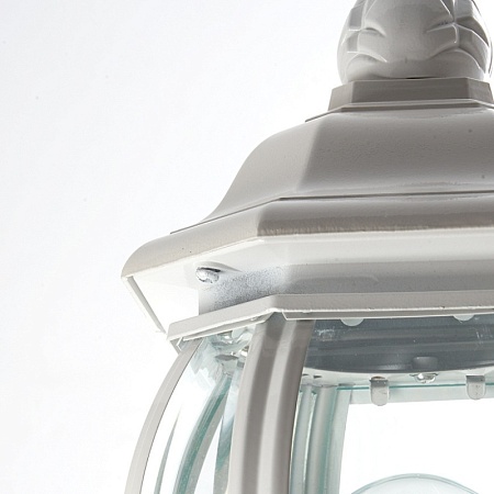 Светильник садово-парковый Feron 8101/PL8101 восьмигранный на стену вверх 100W E27 230V, черное золото - фото