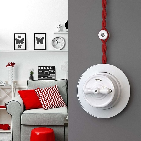 Рамка из стекла на 1 пост белый W0015101 - фото