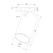 Трековый светильник 9W 3000K Mini Magnetic 85159/01 Elektrostandard - фото