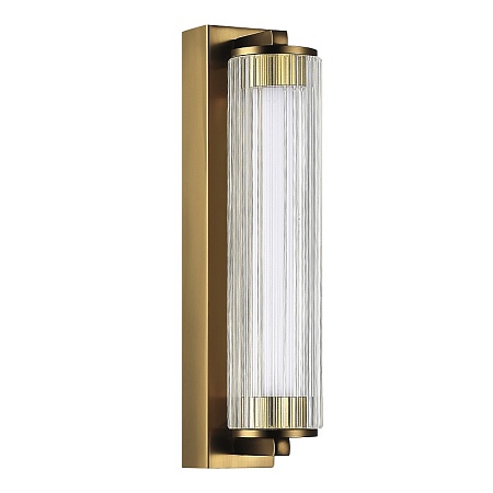 Светильник настенный ST-Luce Латунь/Прозрачный LED 1*8W 4000K SL6224.301.01 - фото