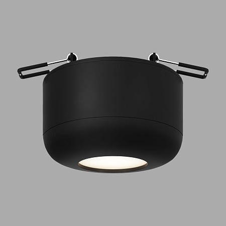 Светильник потолочный светодиодный 7W 4000K чёрный 25088/LED Elektrostandard - фото