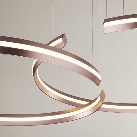 Подвесной светильник Eurosvet 90180/3 сатин-никель - фото