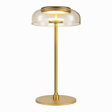 Прикроватная лампа ST-Luce Золотистый/Янтарный LED 1*7W 4000K SL6002.204.01 - фото