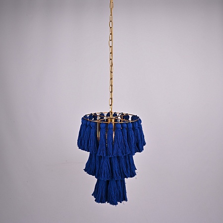 Подвесной Светильник Tassel Синий Imperiumloft 181895-26 - фото