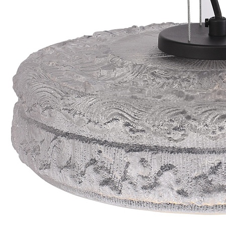 Светильник подвесной ST-Luce черный/прозрачный LED 1*15W 4000K SL6143.403.01 - фото