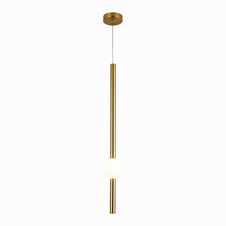 Светильник подвесной ST-Luce Золотистый/Золотистый, Белый LED 1*18W 4000K SL1222.233.01 - фото