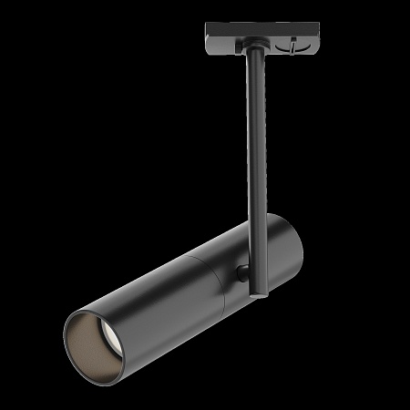 Трековая система Technical встраиваемая однофазная (220 Вольт) чёрная 300x300 TS-S-300-TR005-1-GU10-B