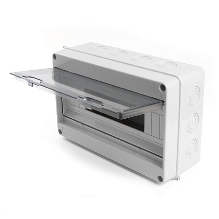 Бокс настенный STEKKER EBX50-1/15-65 15 модулей, пластик, IP65 - фото