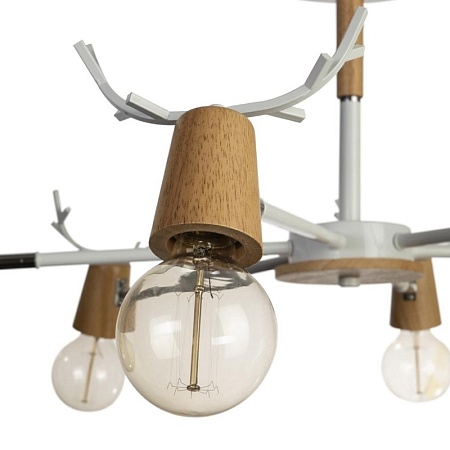 10024/6 Black Люстра на штанге LOFT IT Sven - фото