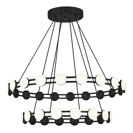 Светильник подвесной ST-Luce черный/белый LED 1*70W 4000K SL6610.403.36 - фото