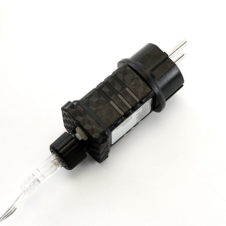 Светодиодная гирлянда Feron CL28 занавес Водопад  3*3м  + 3м 230V синий с контроллером, c питанием от сети, белый шнур - фото